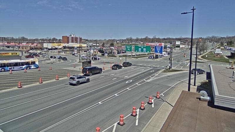 Macdonald Bridge - Halifax bound