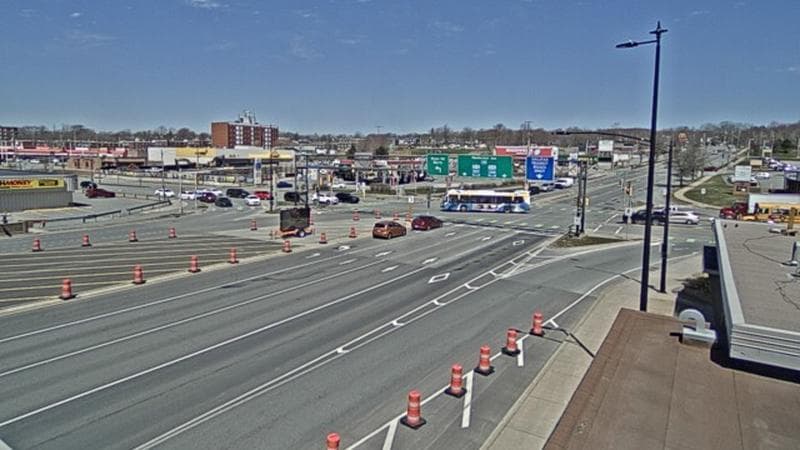 Macdonald Bridge - Halifax bound