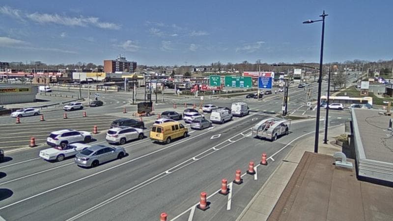 Macdonald Bridge - Halifax bound
