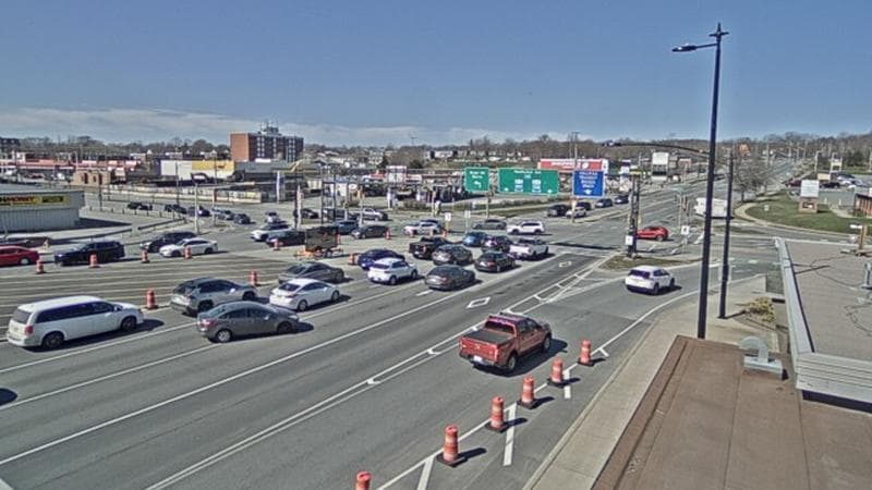 Macdonald Bridge - Halifax bound