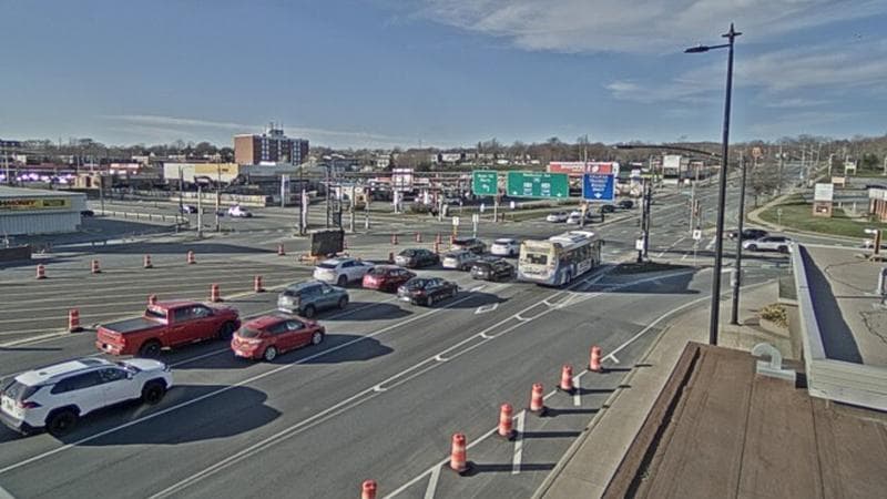 Macdonald Bridge - Halifax bound
