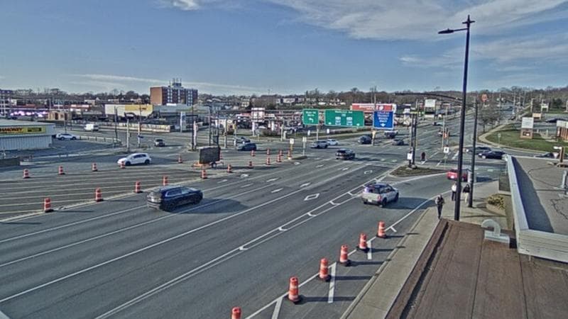 Macdonald Bridge - Halifax bound