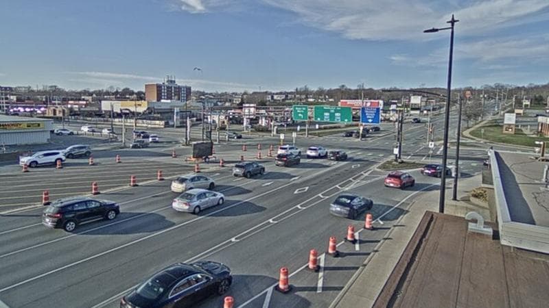 Macdonald Bridge - Halifax bound
