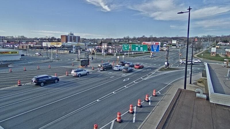 Macdonald Bridge - Halifax bound
