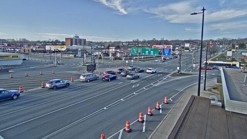 Macdonald Bridge - Halifax bound