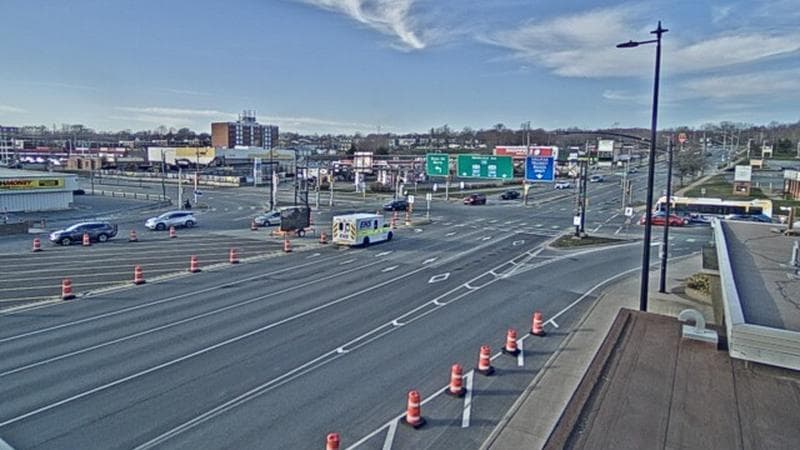 Macdonald Bridge - Halifax bound