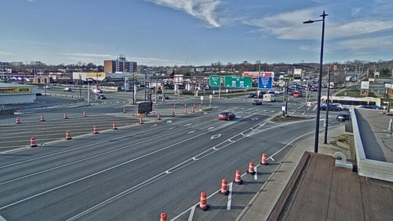 Macdonald Bridge - Halifax bound
