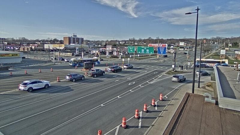 Macdonald Bridge - Halifax bound