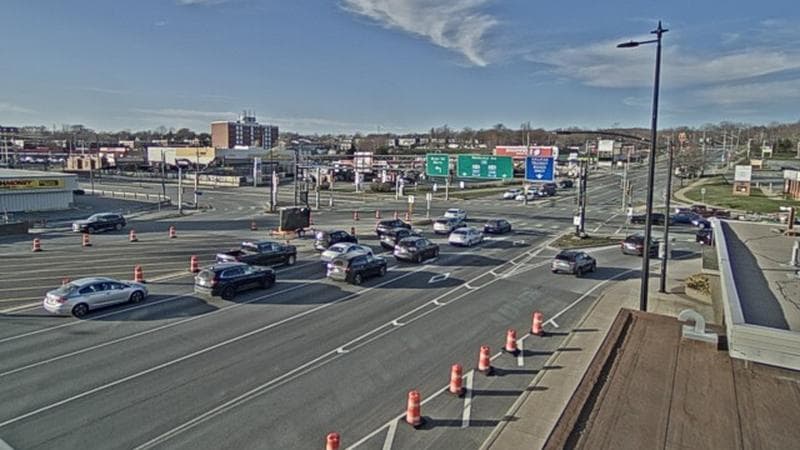 Macdonald Bridge - Halifax bound