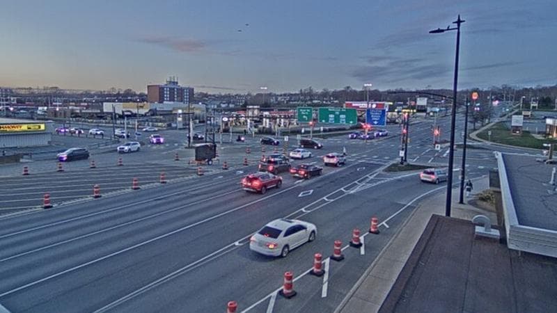 Macdonald Bridge - Halifax bound