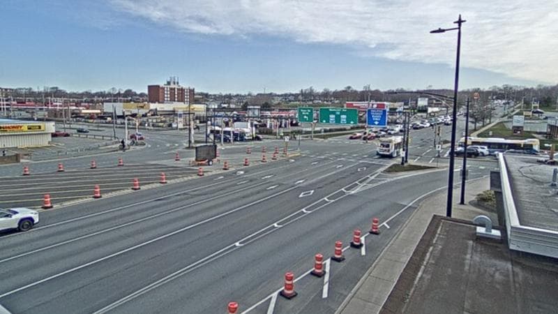 Macdonald Bridge - Halifax bound