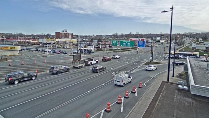 Macdonald Bridge - Halifax bound