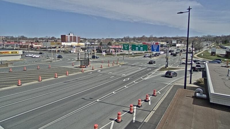 Macdonald Bridge - Halifax bound