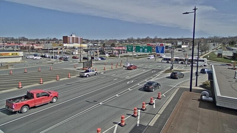 Macdonald Bridge - Halifax bound