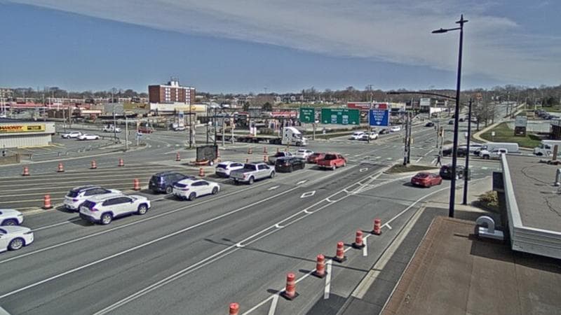 Macdonald Bridge - Halifax bound