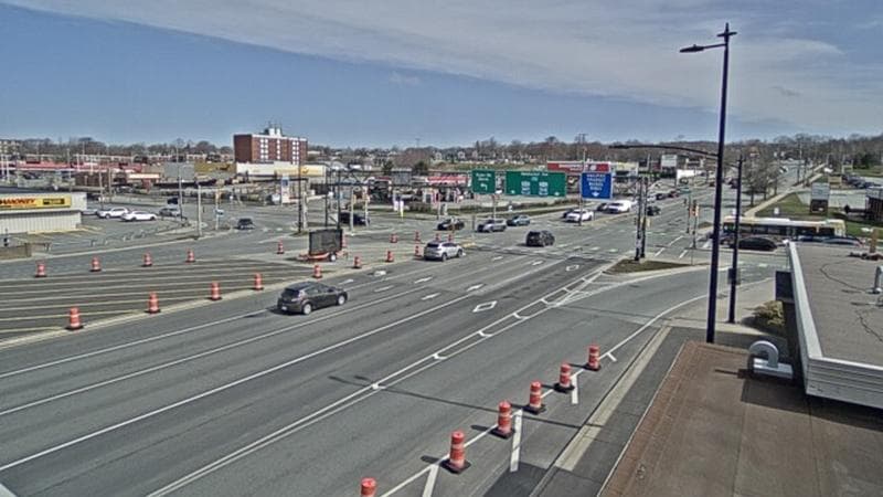 Macdonald Bridge - Halifax bound