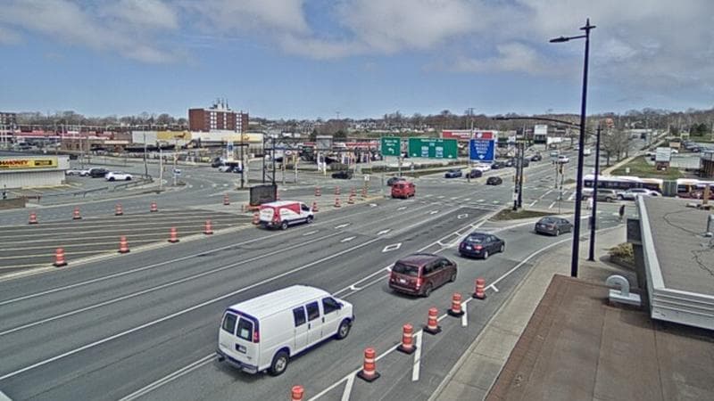 Macdonald Bridge - Halifax bound