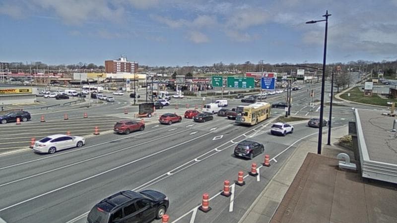 Macdonald Bridge - Halifax bound