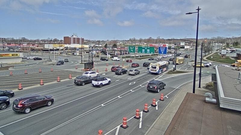 Macdonald Bridge - Halifax bound