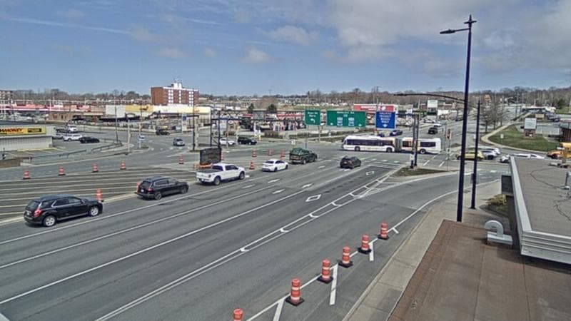 Macdonald Bridge - Halifax bound