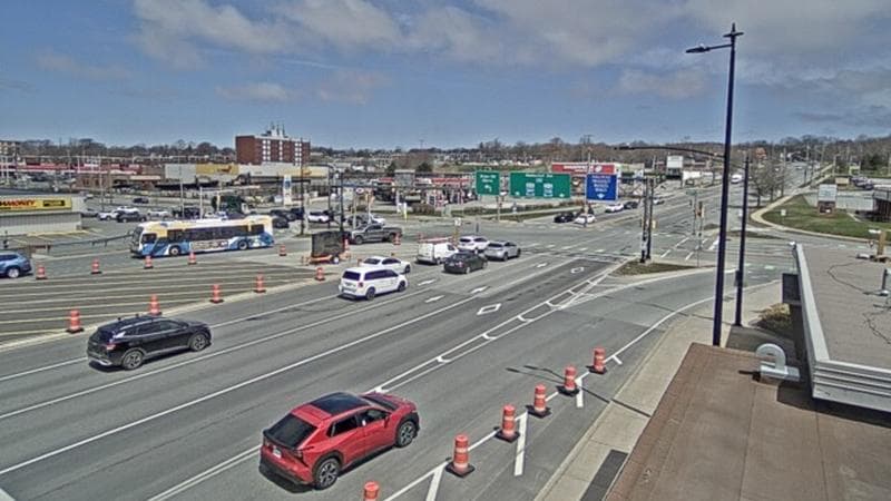Macdonald Bridge - Halifax bound