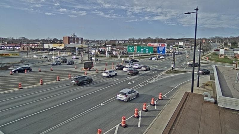Macdonald Bridge - Halifax bound