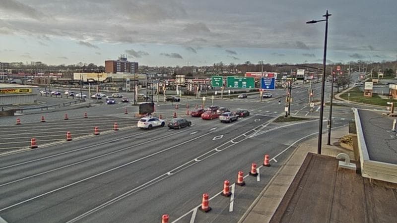 Macdonald Bridge - Halifax bound