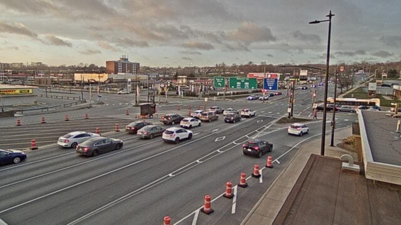 Macdonald Bridge - Halifax bound
