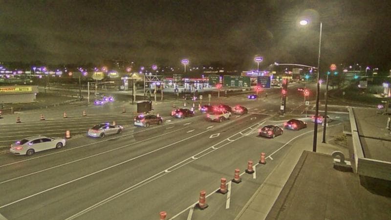 Macdonald Bridge - Halifax bound