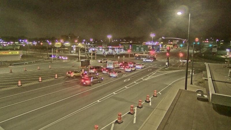 Macdonald Bridge - Halifax bound