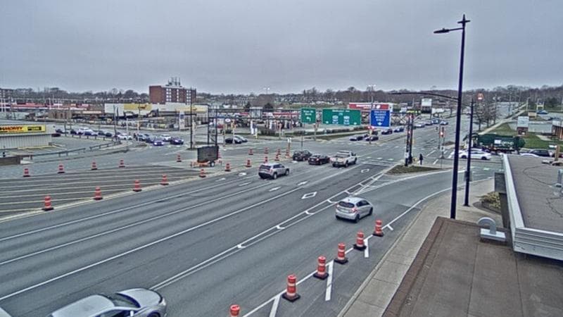 Macdonald Bridge - Halifax bound