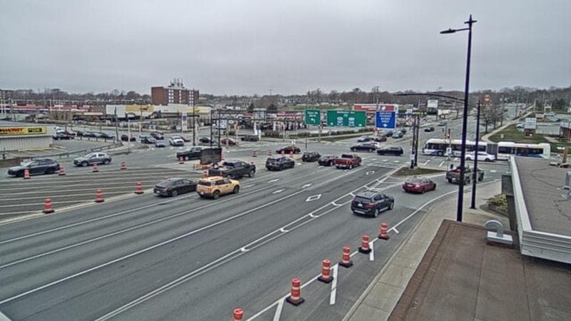 Macdonald Bridge - Halifax bound