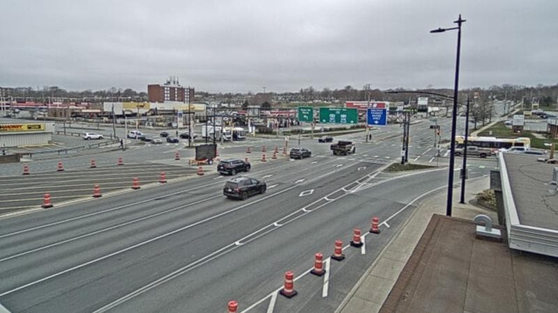 Macdonald Bridge - Halifax bound