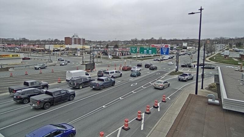 Macdonald Bridge - Halifax bound