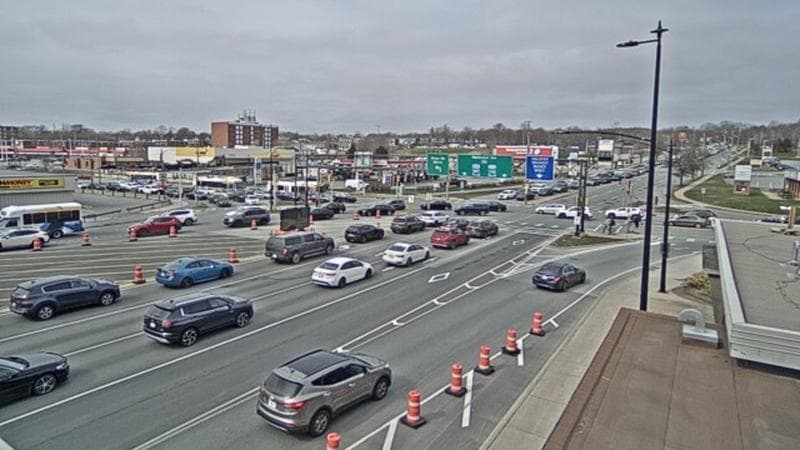 Macdonald Bridge - Halifax bound