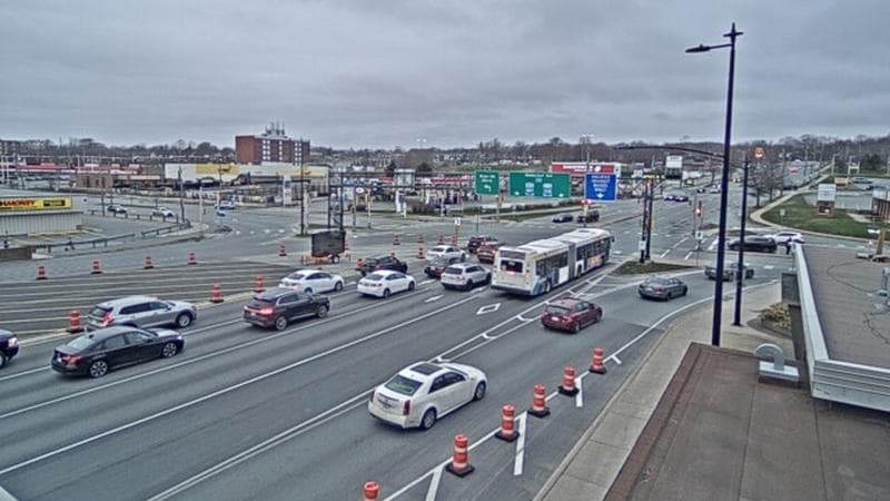 Macdonald Bridge - Halifax bound