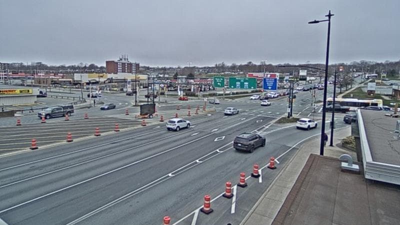 Macdonald Bridge - Halifax bound