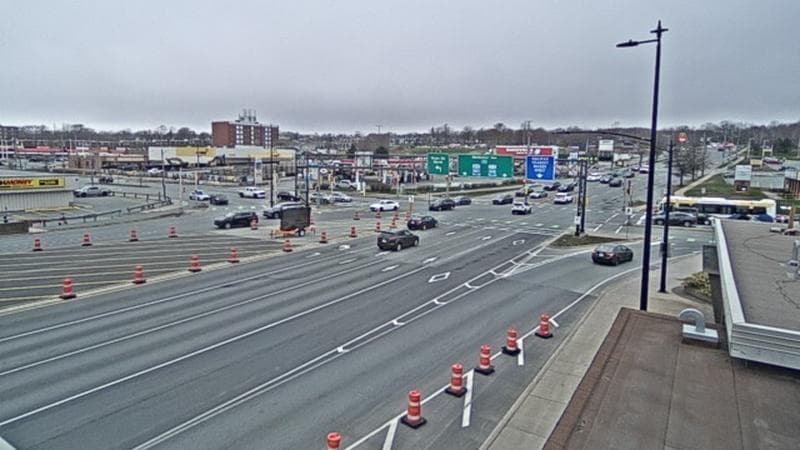 Macdonald Bridge - Halifax bound