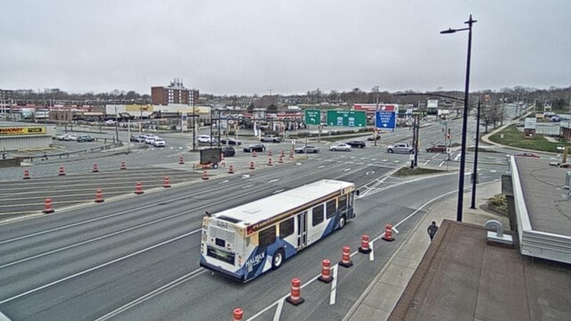 Macdonald Bridge - Halifax bound