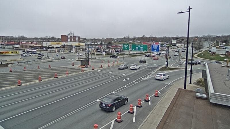 Macdonald Bridge - Halifax bound