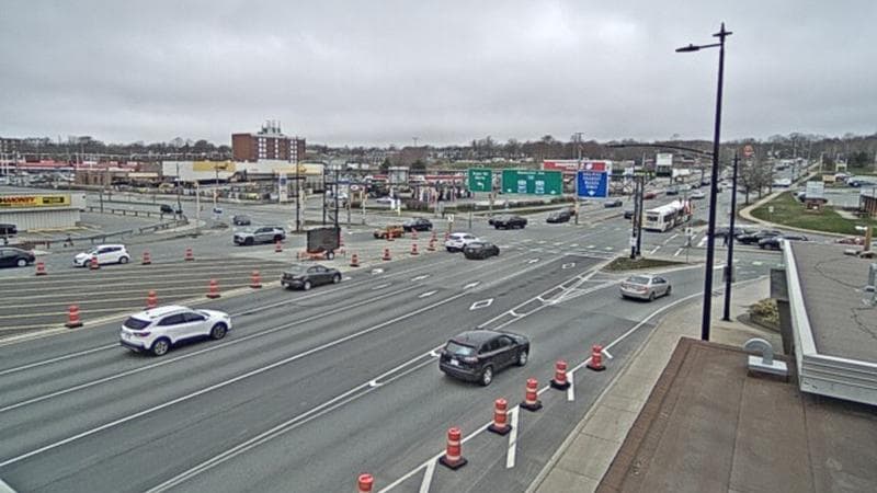 Macdonald Bridge - Halifax bound