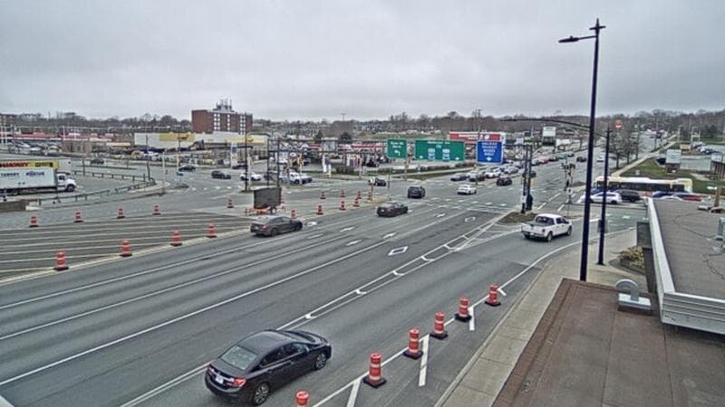 Macdonald Bridge - Halifax bound