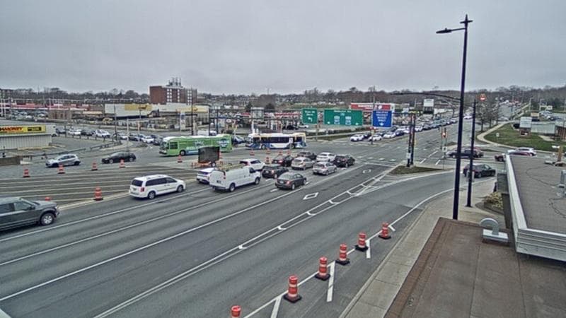 Macdonald Bridge - Halifax bound