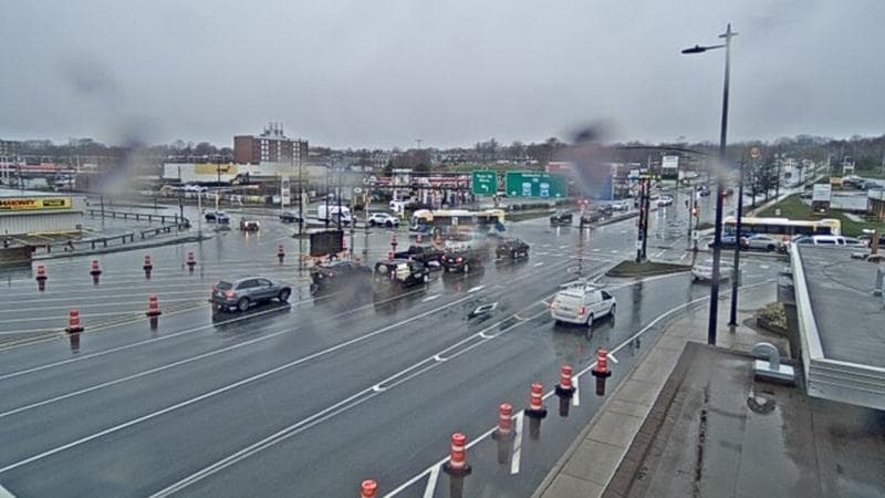 Macdonald Bridge - Halifax bound