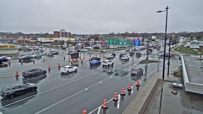 Macdonald Bridge - Halifax bound