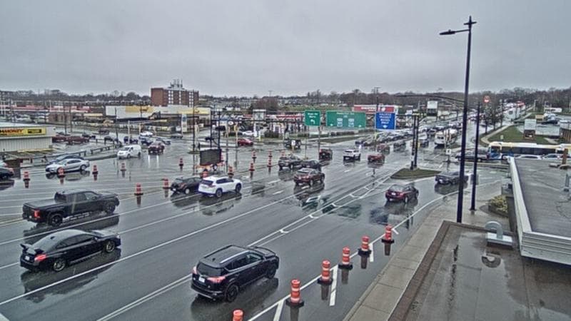 Macdonald Bridge - Halifax bound