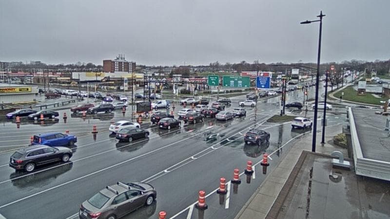 Macdonald Bridge - Halifax bound
