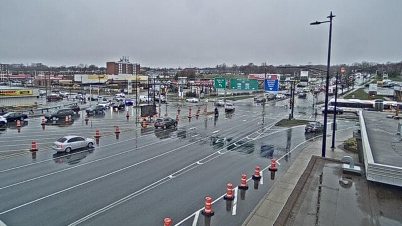 Macdonald Bridge - Halifax bound