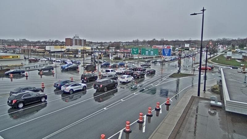 Macdonald Bridge - Halifax bound