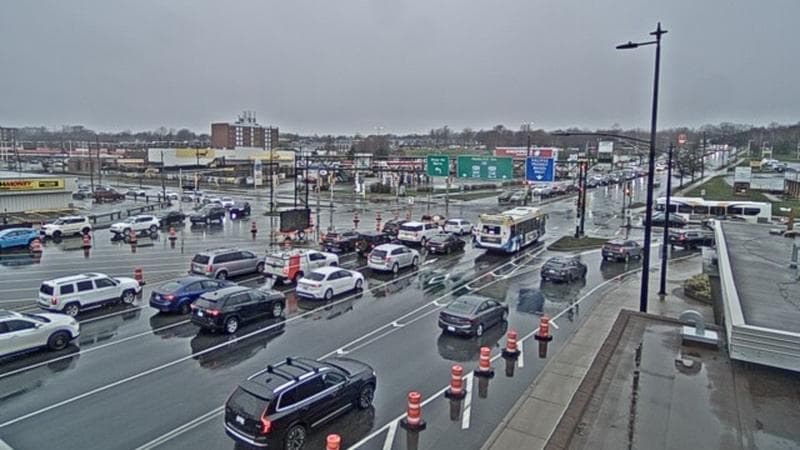 Macdonald Bridge - Halifax bound